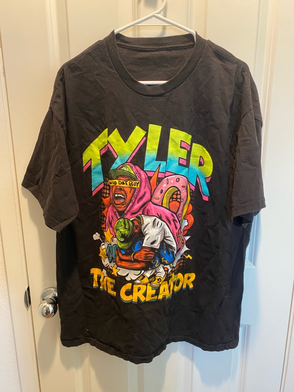 Tyler The Creator Black Graphic Tee EUC